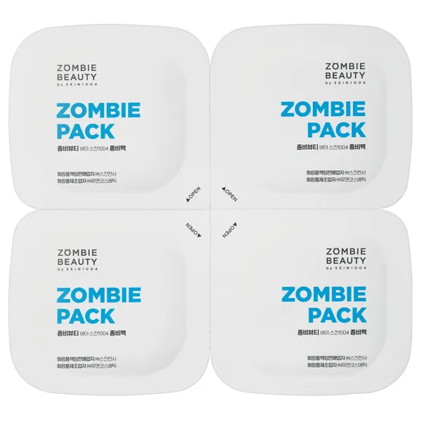 Zombie Beauty Маски для лица на основе центеллы и пантенола