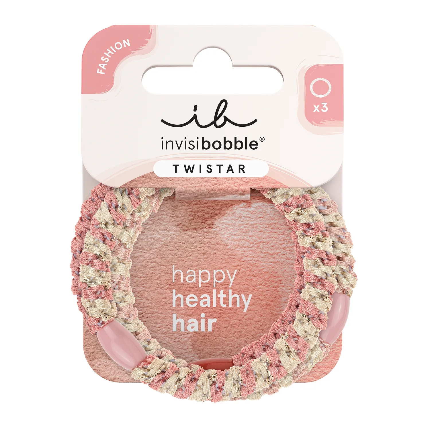 TWISTAR Blush Braids Резинка для волос