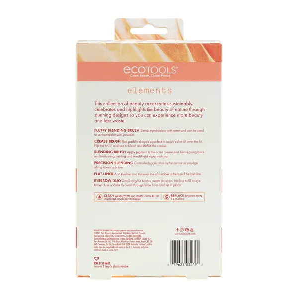 Elements Fiery Eyes Kit Набор кистей для макияжа глаз