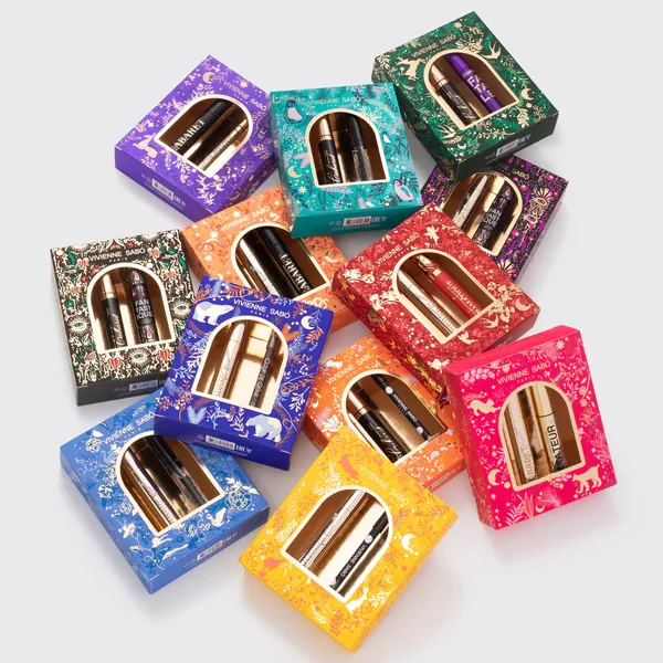 Подарочный набор с тушью и гелем для бровей