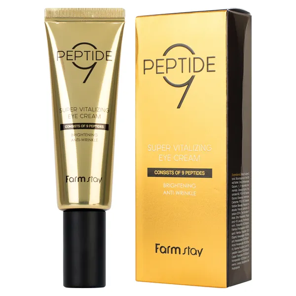 Омолаживающий крем для области вокруг глаз с комплексом из 9 пептидов