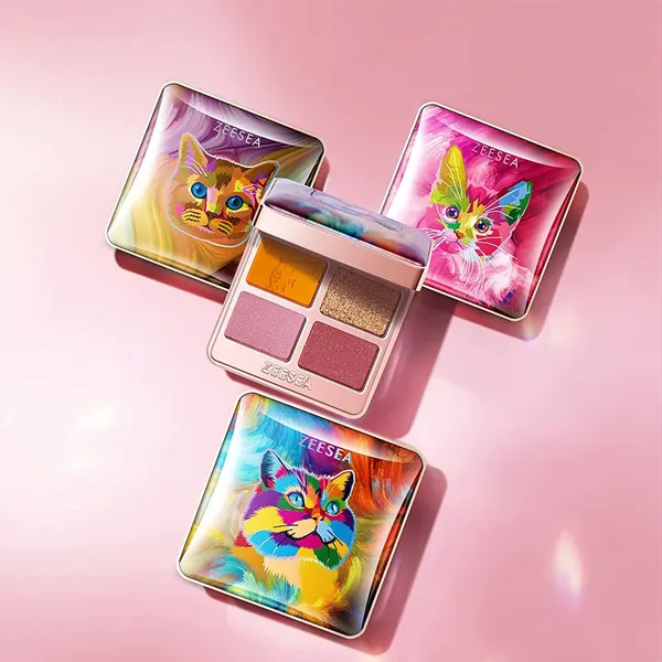 TIPSY KITTY EYESHADOW QUAD Тени для век
