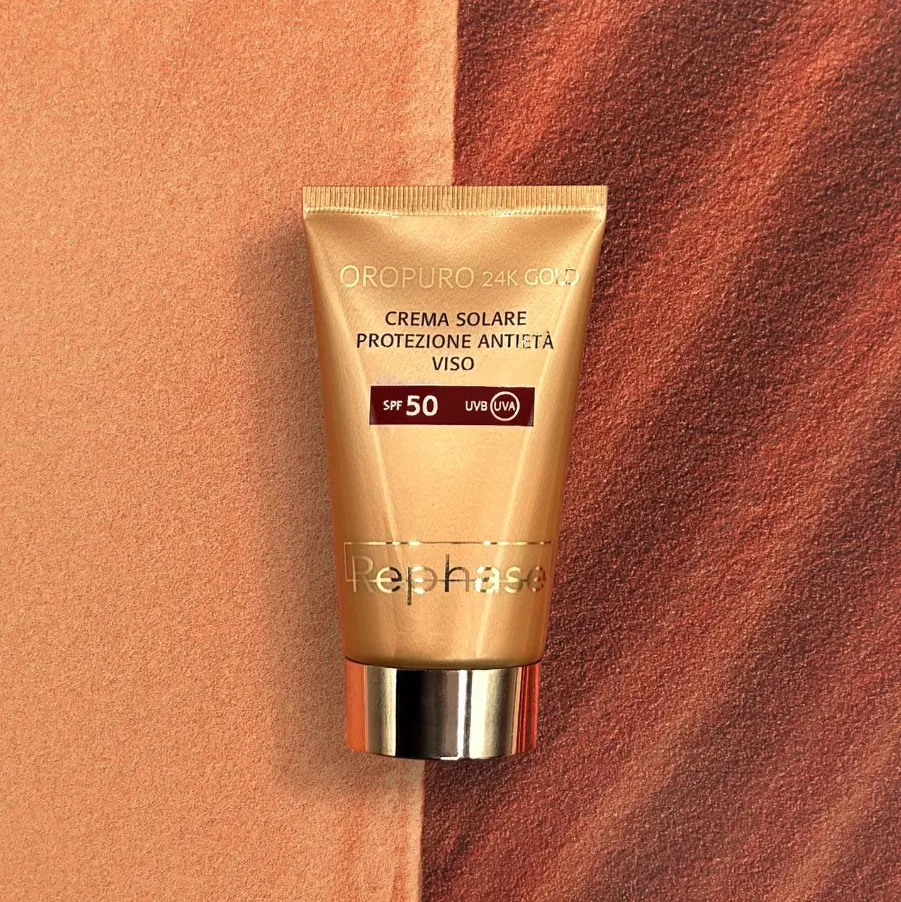 SUN CARE OROPURO 24K SUNSCREEN SPF50 Крем для лица солнцезащитный антиоксидантный