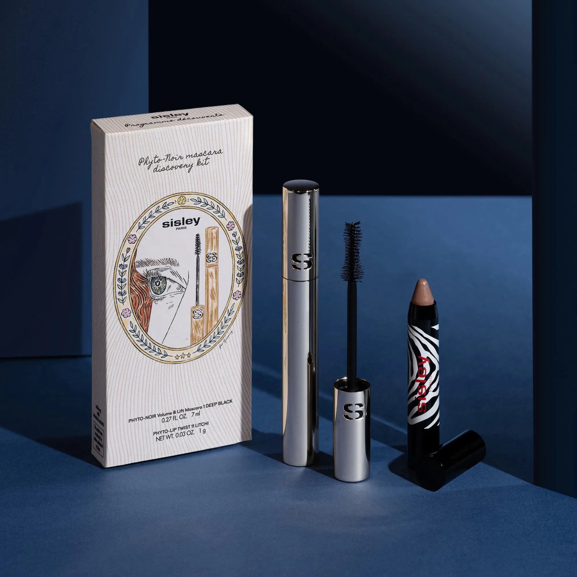 Phyto-Noir Mascara Discovery Kit Fee Greening Набор средств для макияжа