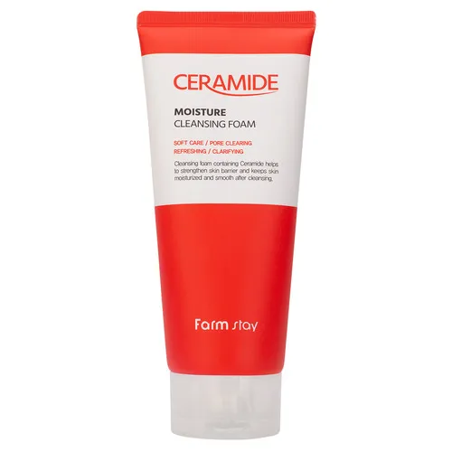 Увлажняющая очищающая пенка с керамидами