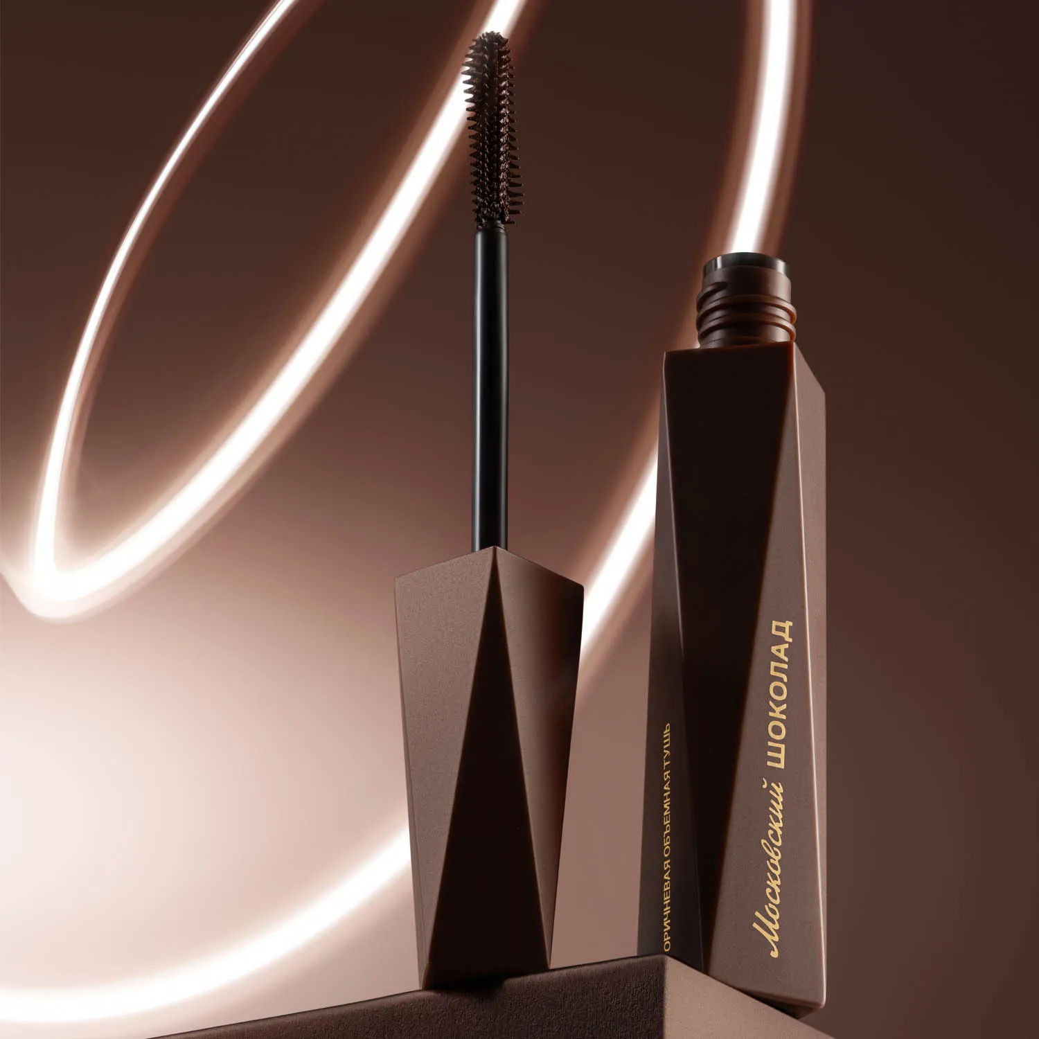 Черная Москва тушь объемная для ресниц 