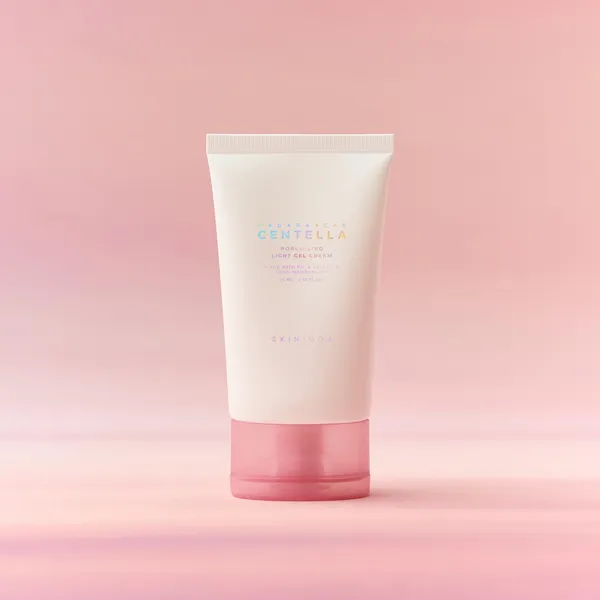 Madagascar Centella Poremizing Крем-гель для лица для проблемной кожи с розовой солью, экстрактом центеллы и комплекс пептидов-9