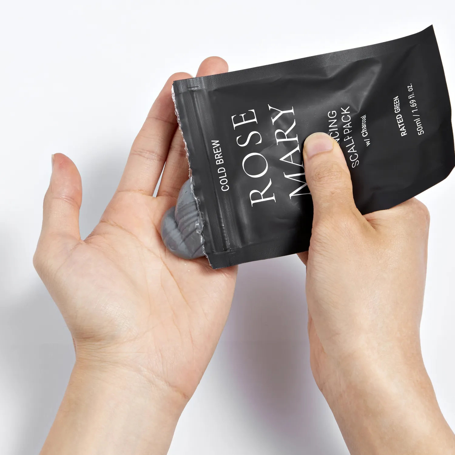 Восстанавливающая маска для кожи головы  с соком розмарина