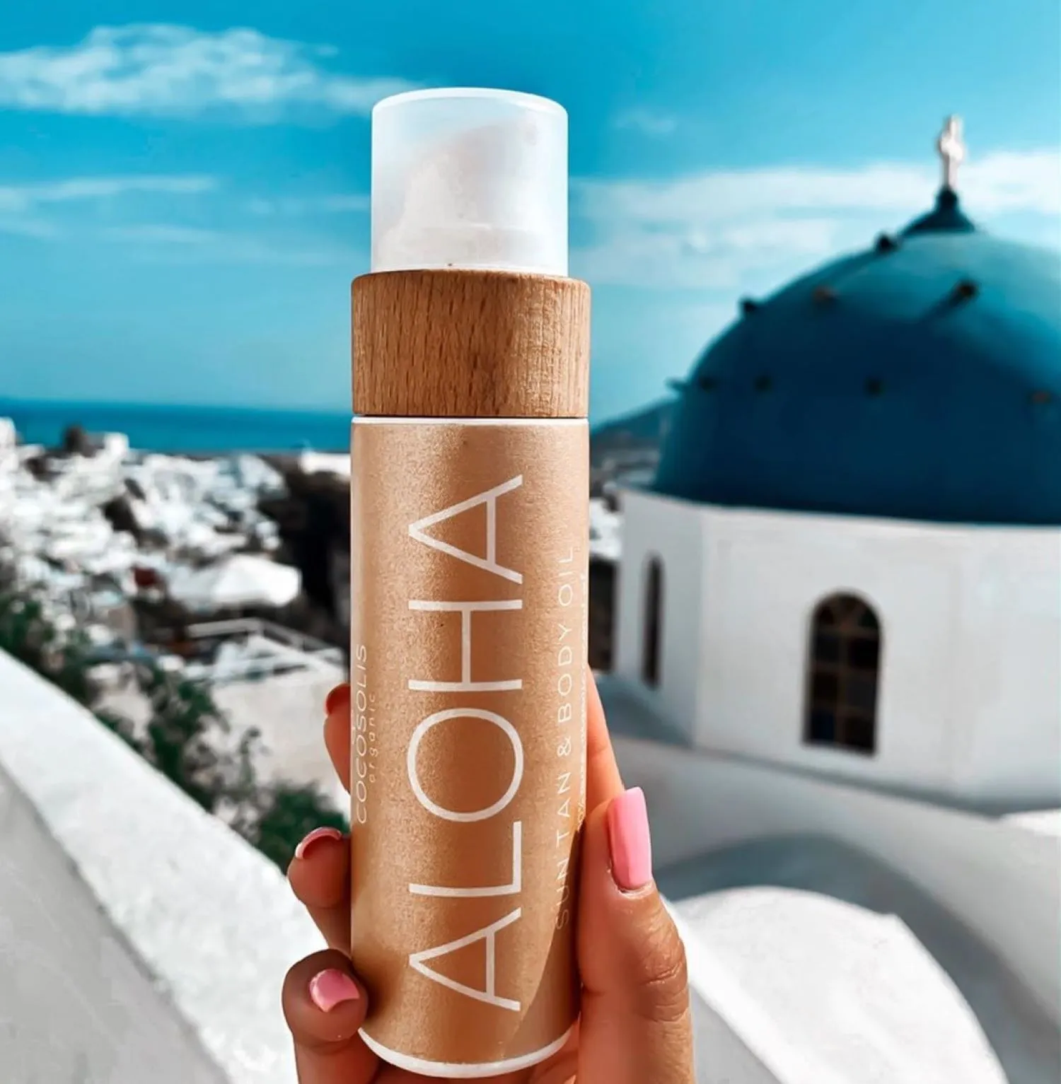 ALOHA SUNTAN & BODY OIL Масло для загара с ароматом кокоса