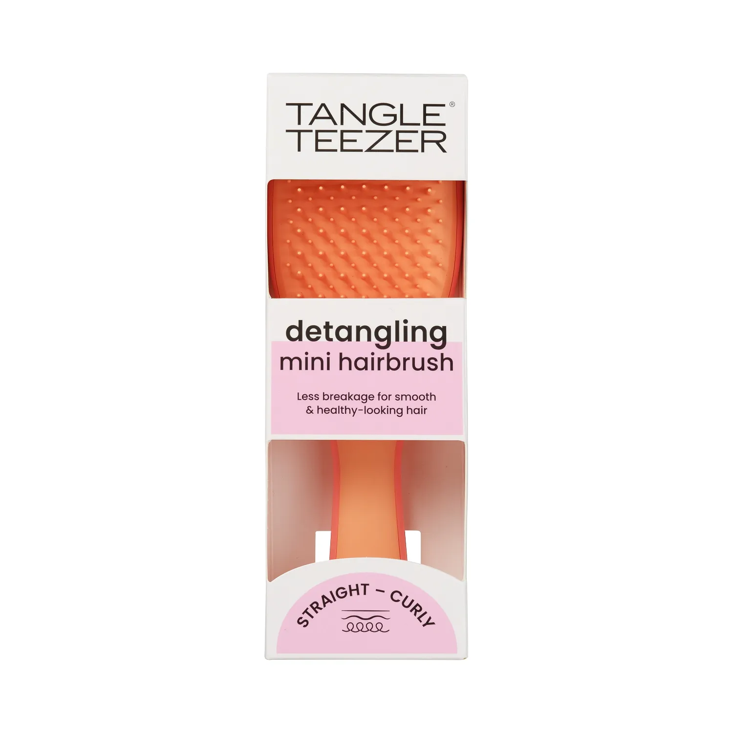 Расческа The Ultimate (Wet) Detangler Mini Salmon Pink & Apricot