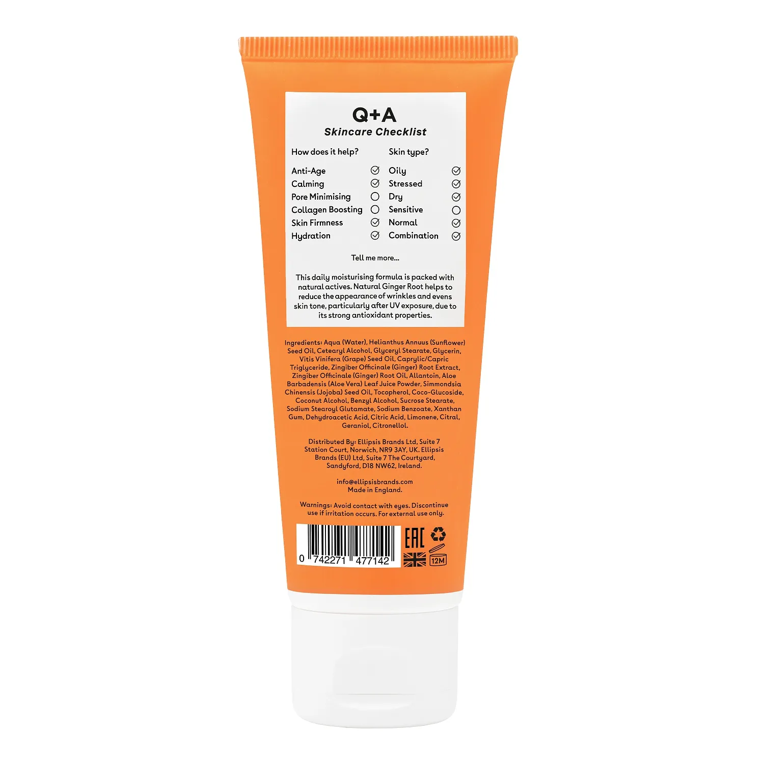 Ginger Root Крем для лица