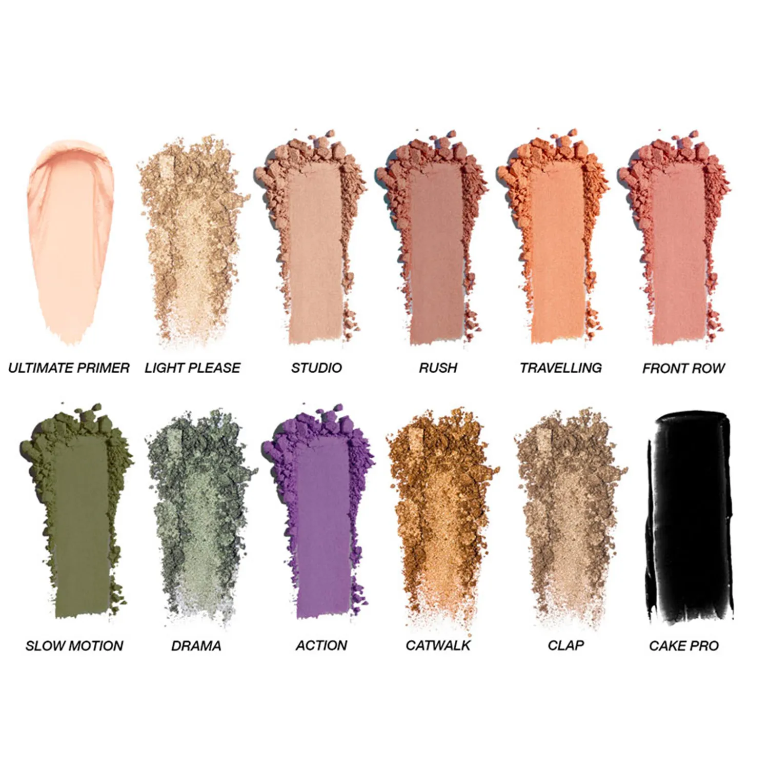 HOW TO PALETTE BACKSTAGE Палетка теней