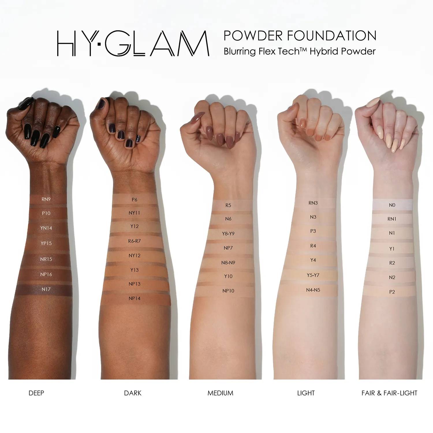 HY-GLAM POWDER FOUNDATION Компактная тональная основа