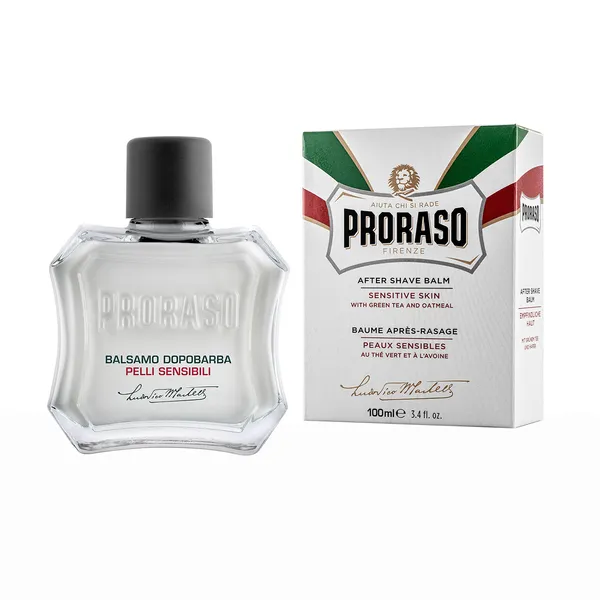 Бальзам после бритья для чувствительной кожи с зеленым чаем и овсом