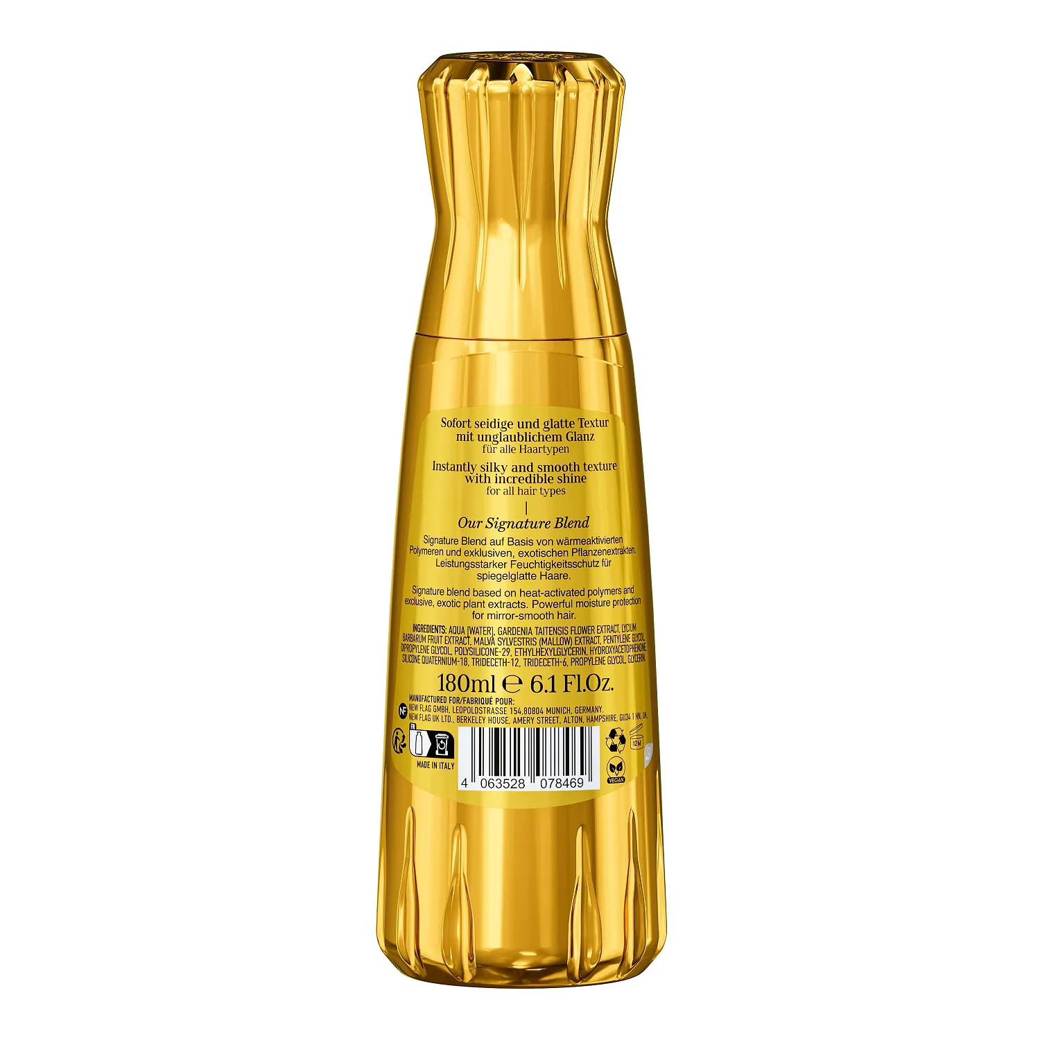 Diamond Glass All для всех типов волос Несмываемый спрей для укладки