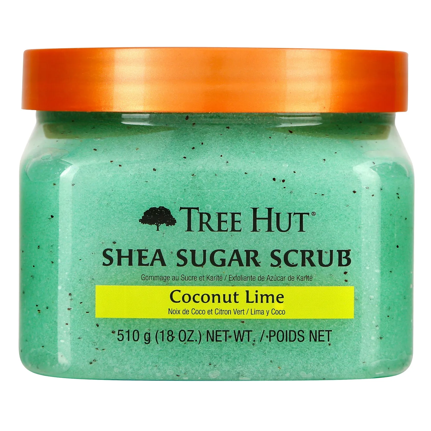 Coconut Lime Сахарный скраб для тела с ароматом кокоса и лайма