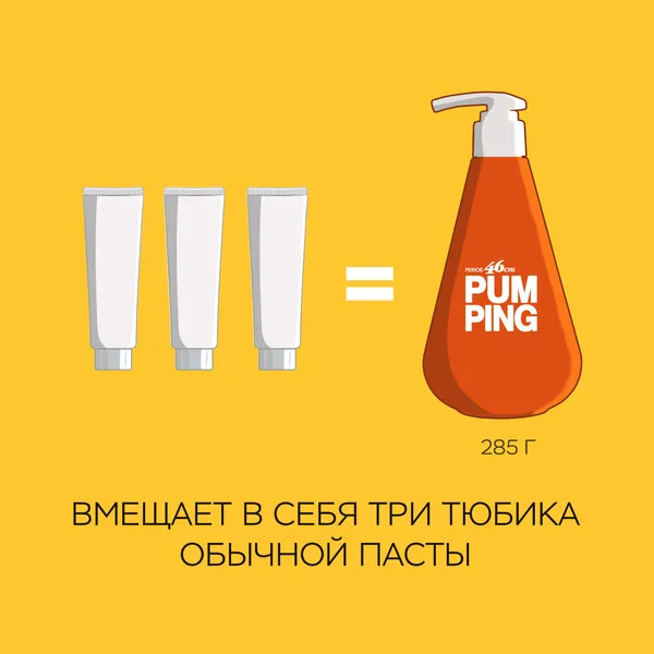 Whitening Pumping Toothpaste Зубная паста отбеливающая