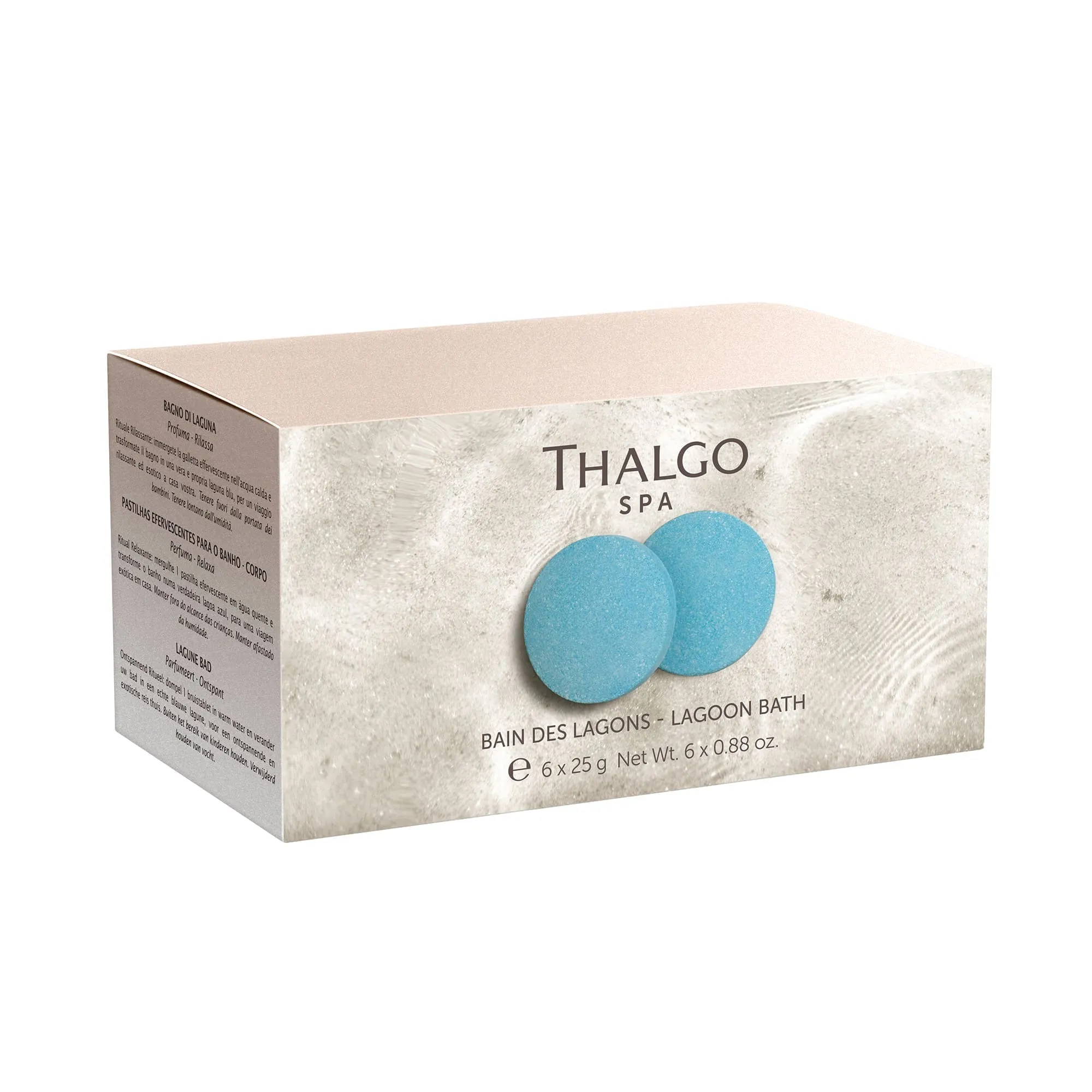 LAGOON BATH Шипучие таблетки для ванны Лагуна