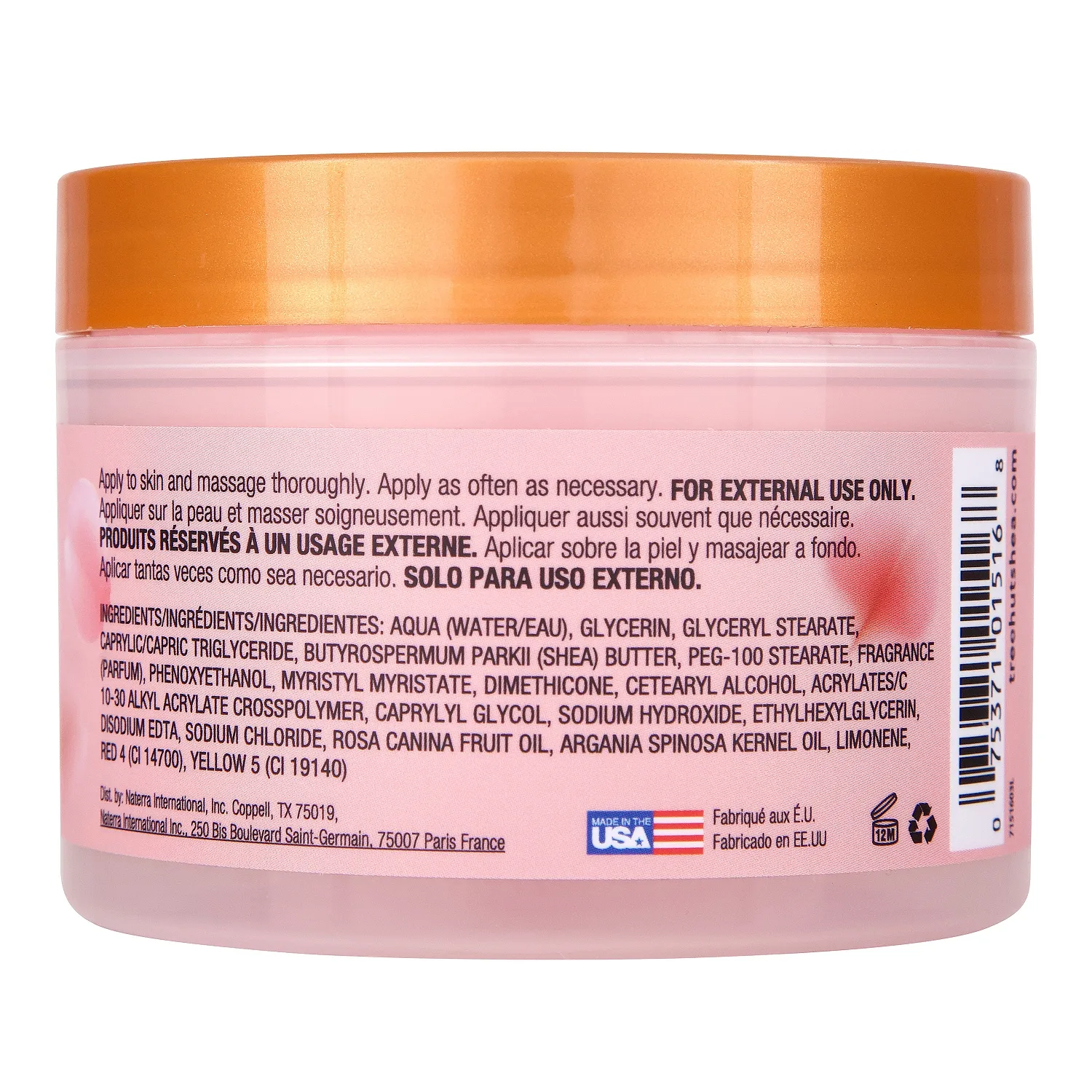 Moroccan Rose Крем-баттер для тела с ароматом марокканской розы