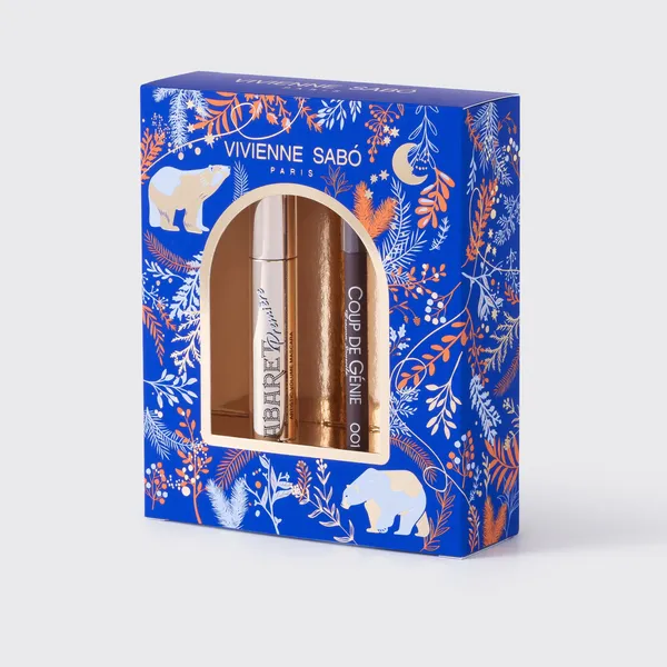 Подарочный набор с тушью и карандашом для бровей