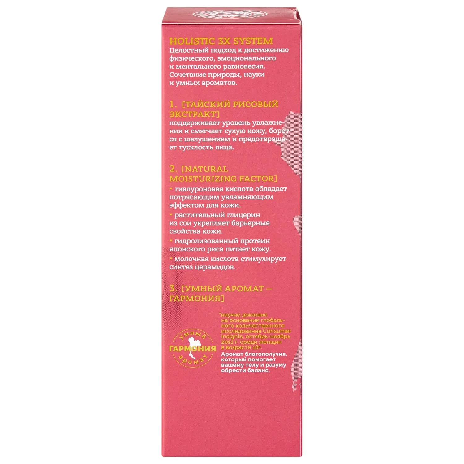 Тайская рисовая увлажняющая эмульсия для лица