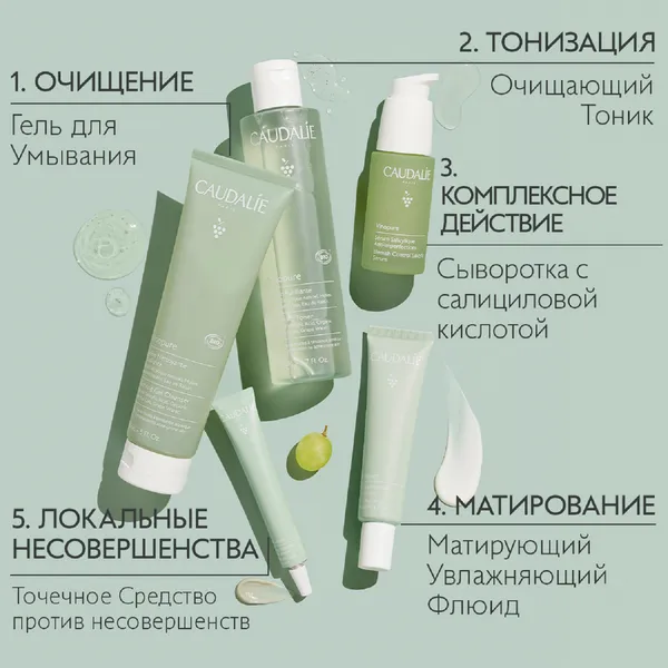 VINOPURE Точечное средство против прыщиков и воспалений с салициловой кислотой