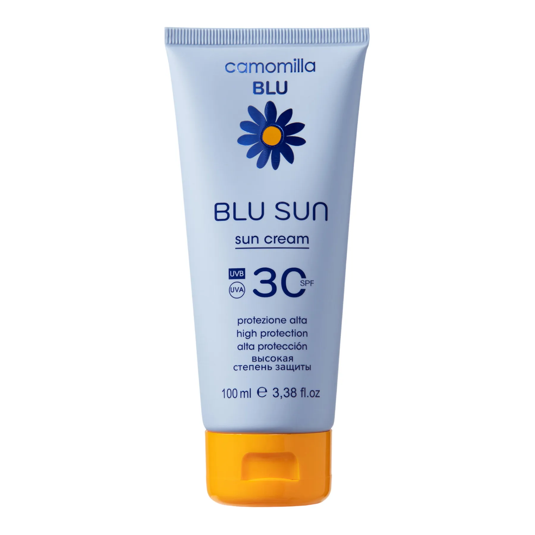 Blu sun cream high protection Солнцезащитный крем для лица и тела высокая степень защиты spf 30 Blu sun cream high protection Солнцезащитный крем для лица и тела высокая степень защиты spf 30