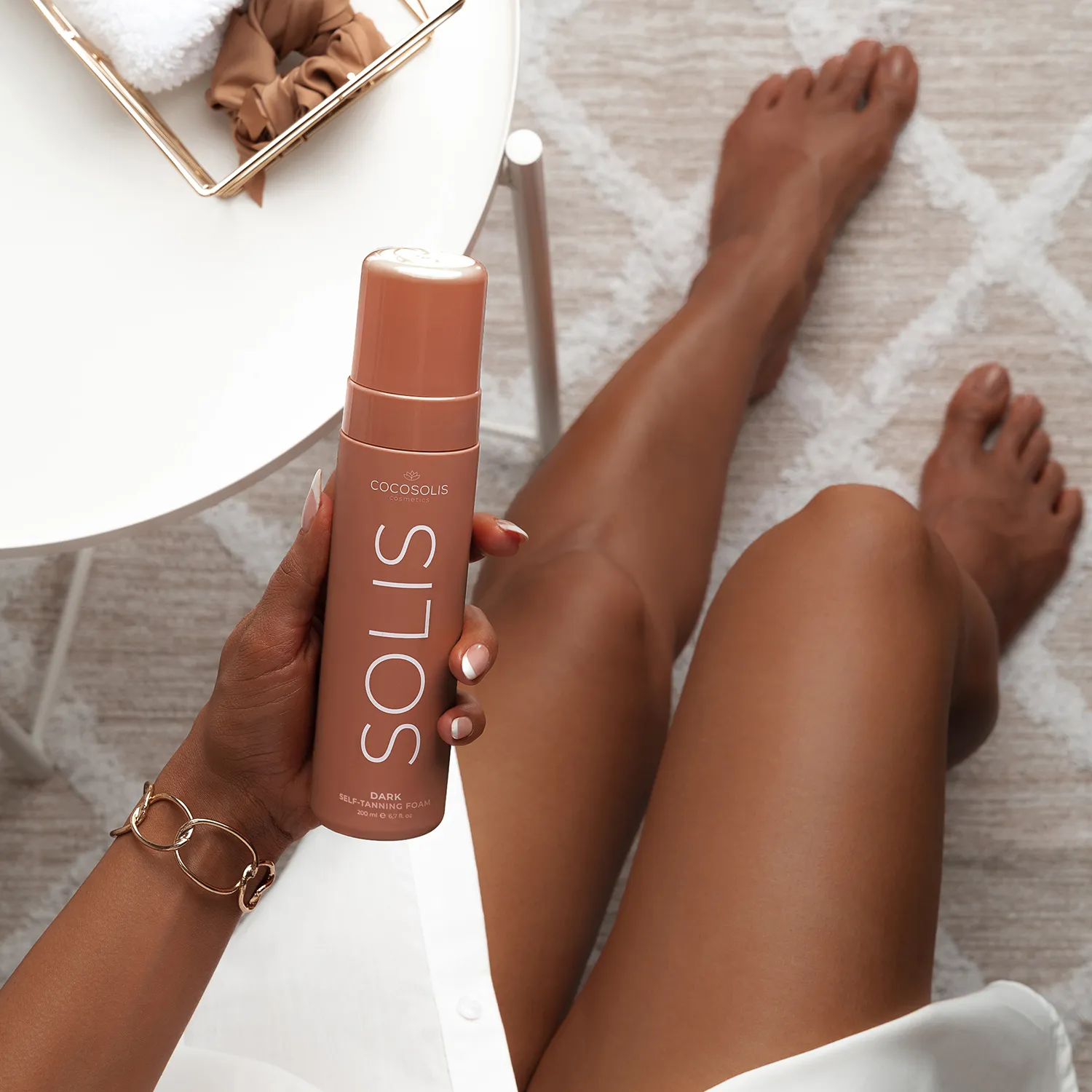 SOLIS DARK SELF-TANNING FOAM Пенка для автозагара (темный оттенок)
