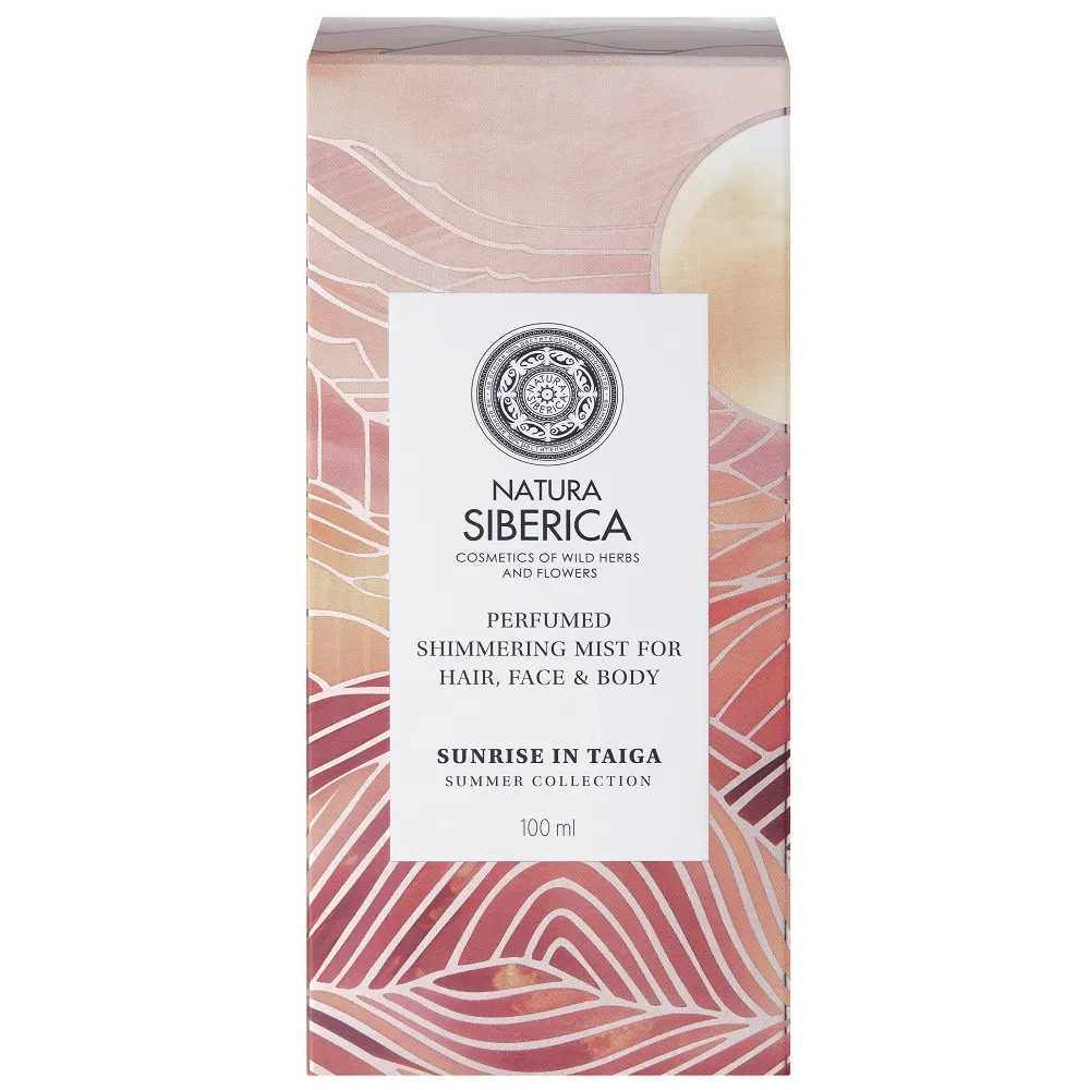 Summer Collection  Увлажняющий парфюмированный мист для волос, лица и тела с перламутровым шиммером