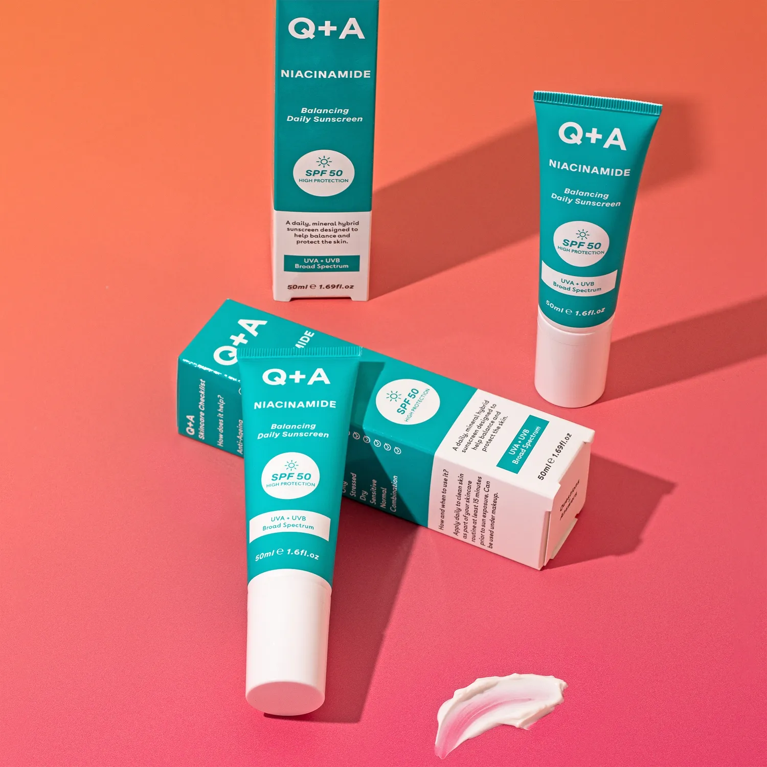 Niacinamide SPF50 Солнцезащитный крем для лица