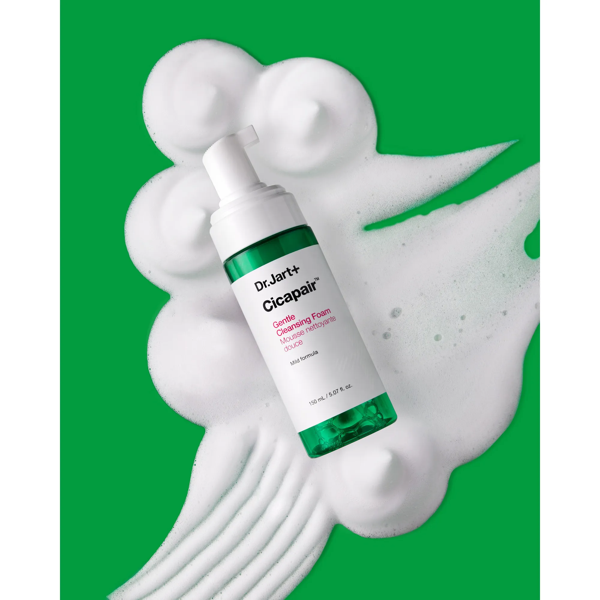 Cicapair Gentle Cleansing Foam Успокаивающая пенка для деликатного очищения