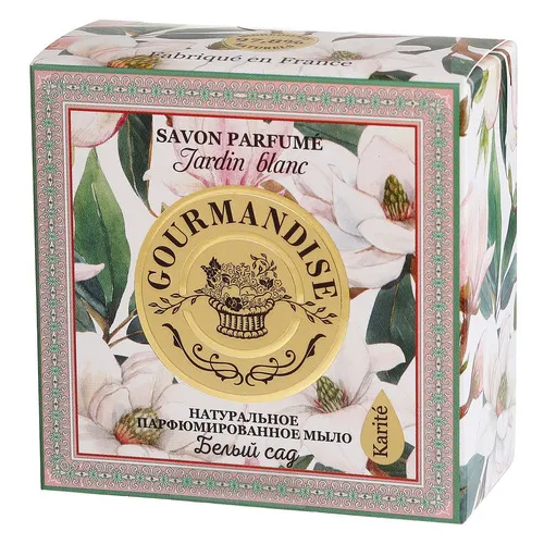 Мыло натуральное парфюмированное белый сад