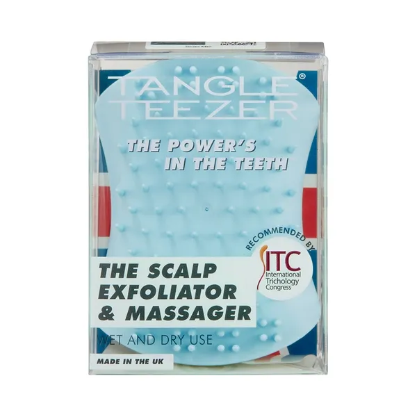 Scalp Exfoliator And Massager Seafoam Blue Щетка