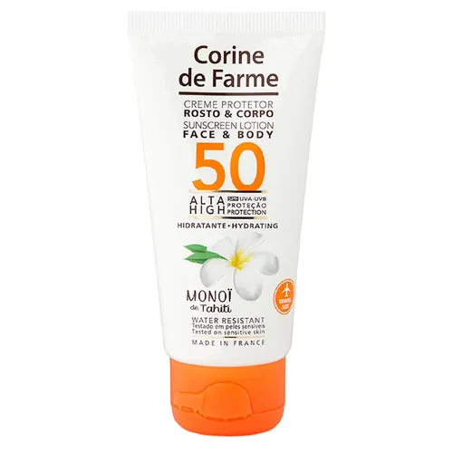 SUNSCREEN LOTION Face&Body Cолнцезащитный крем для лица и тела с монои Таити SPF50