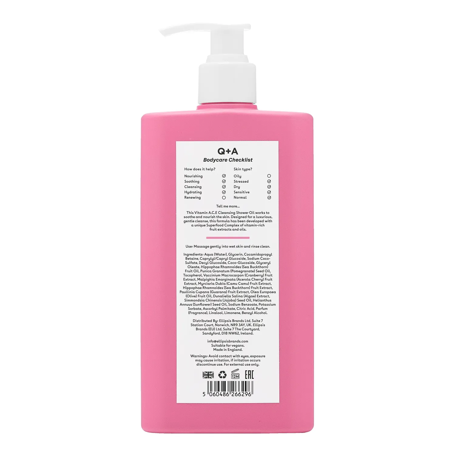 Vitamin A.C.E Масло для душа 