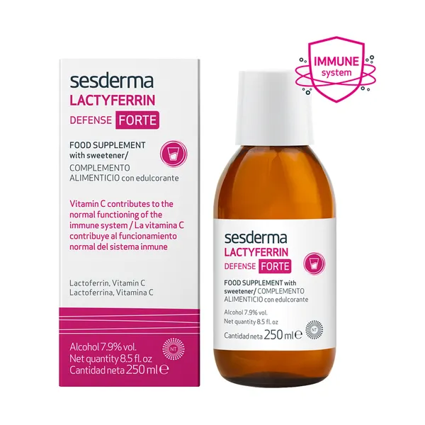 LACTYFERRIN DEFENSE FORTE БАД питьевой к пище Лактиферрин Дефенс Форте