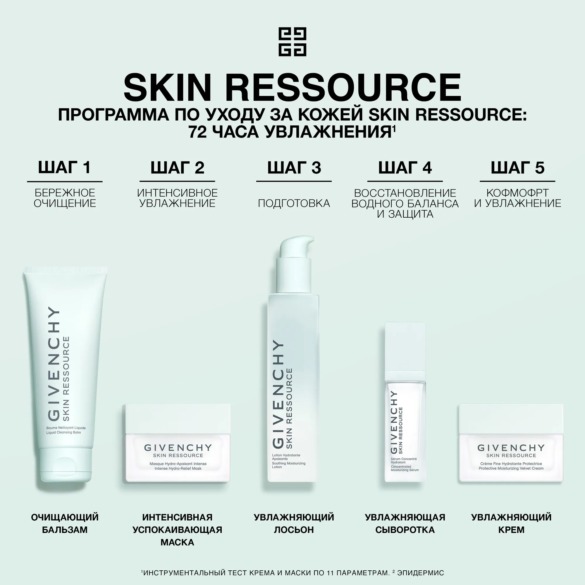 Skin Ressource Mask Успокаивающая увлажняющая маска для лица