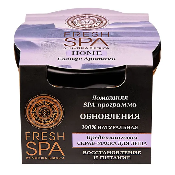 Fresh SPA home Предпилинговая скраб-маска для лица Солнце арктики