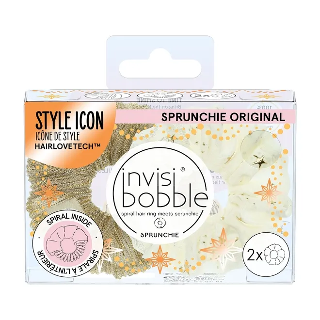 Sprunchie Duo Bring On The Night Набор резинок-браслетов для волос
