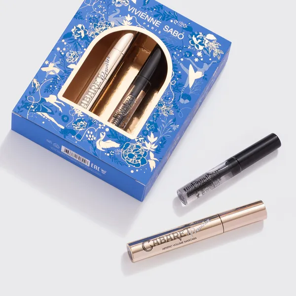 Подарочный набор с тушью и гелем для бровей