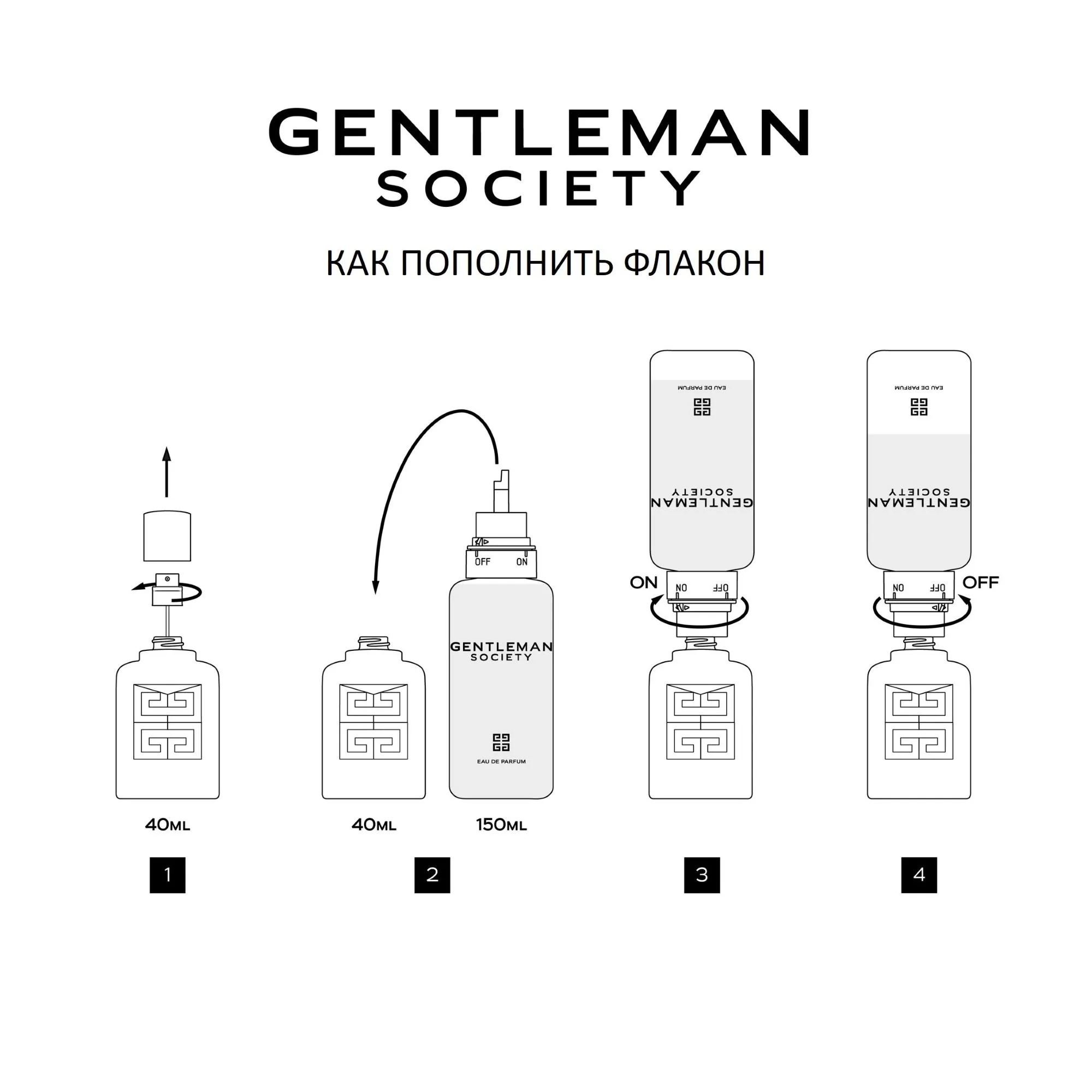 Gentleman Society Парфюмерная вода, рефил