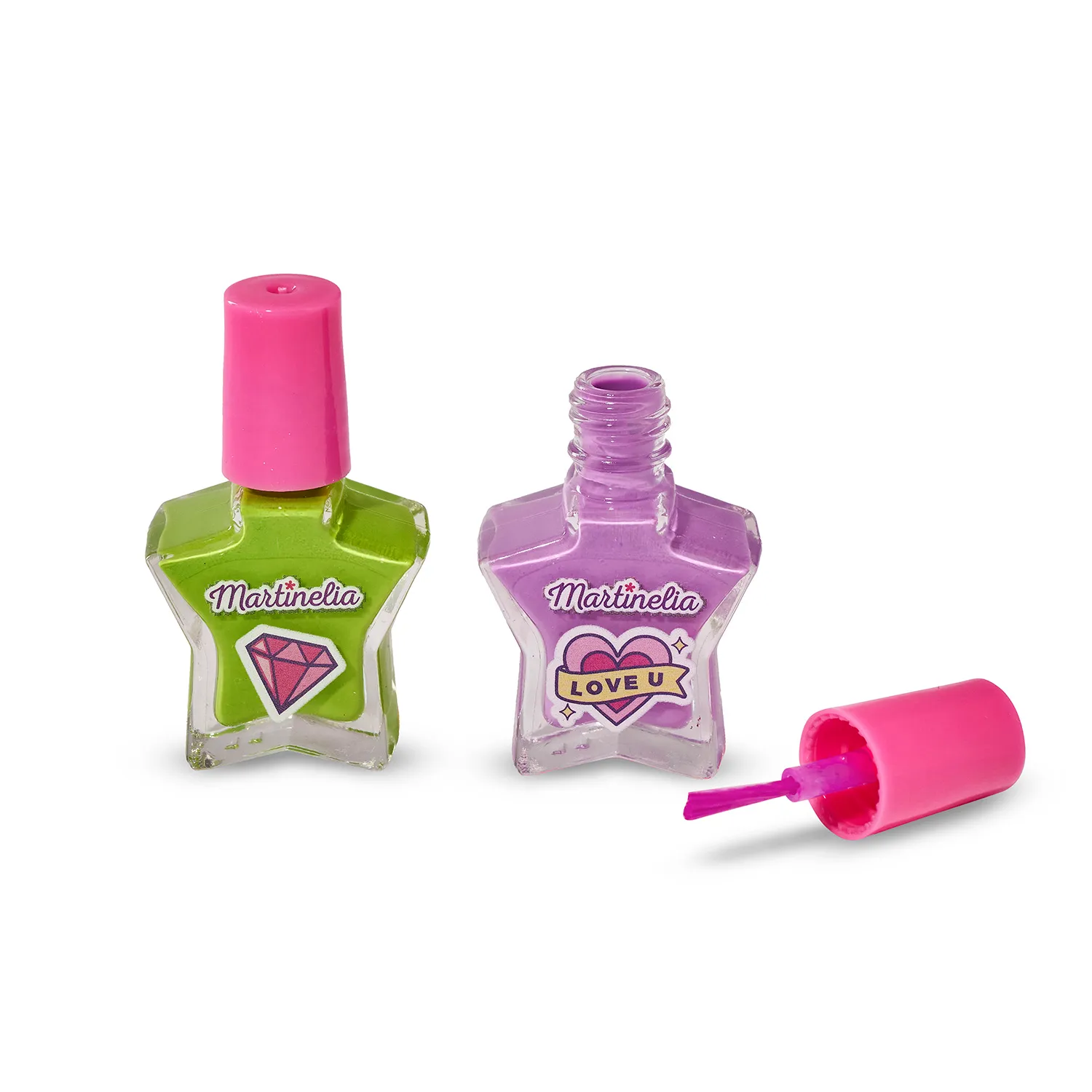 Набор из 2х лаков для ногтей фиолетовый