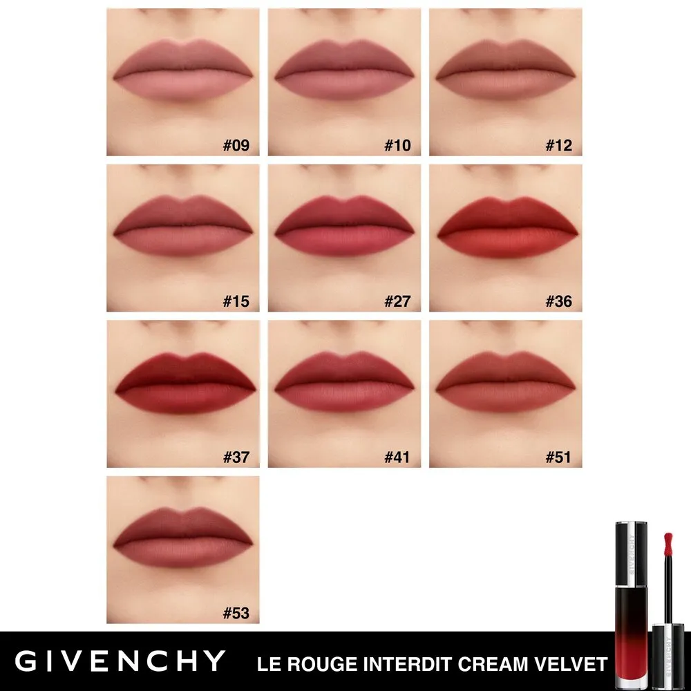Le Rouge Interdit Cream Velvet Жидкая матовая помада для губ