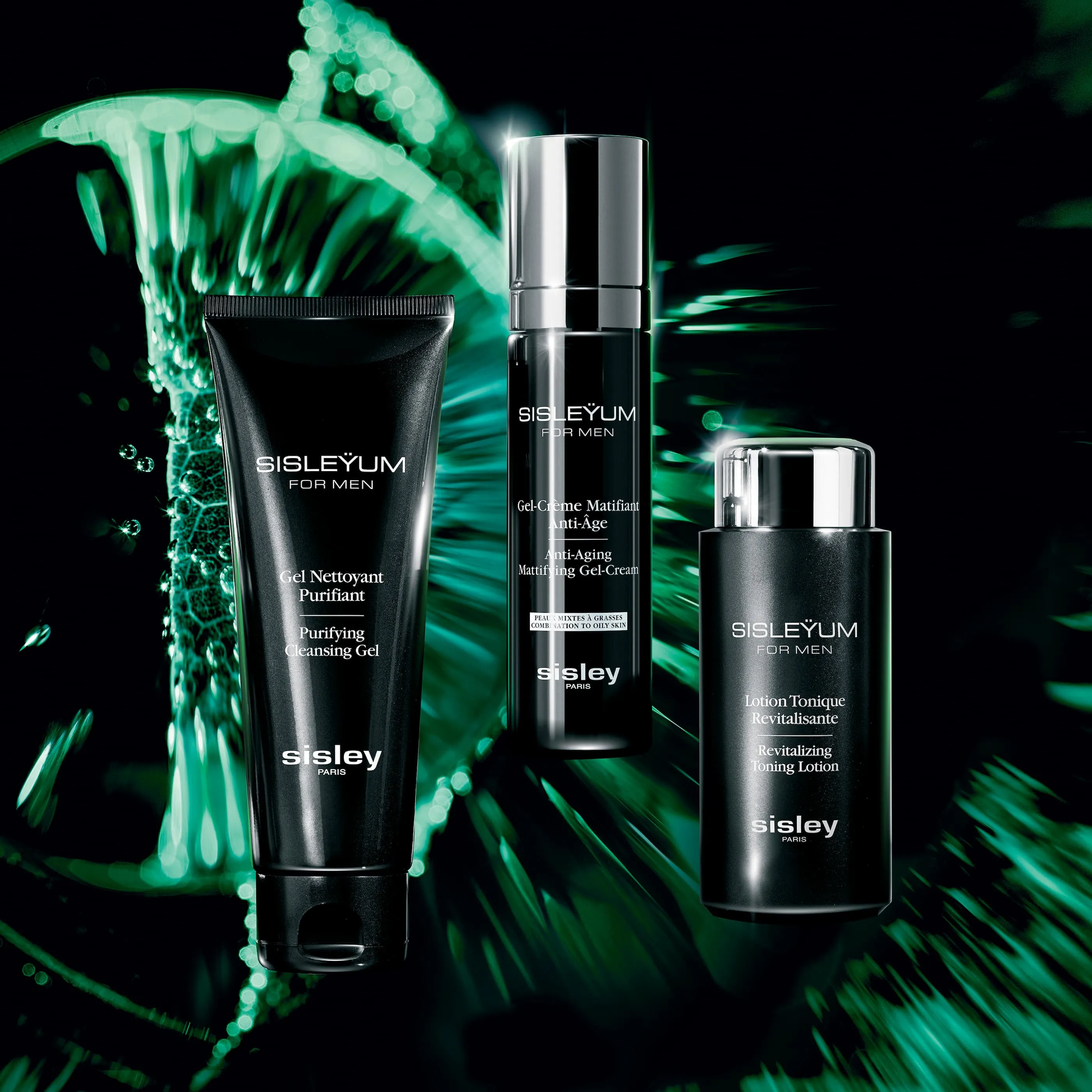 Sisleÿum for Men Anti-Aging Mattifying Gel-Cream Антивозрастной матирующий гель-крем для лица