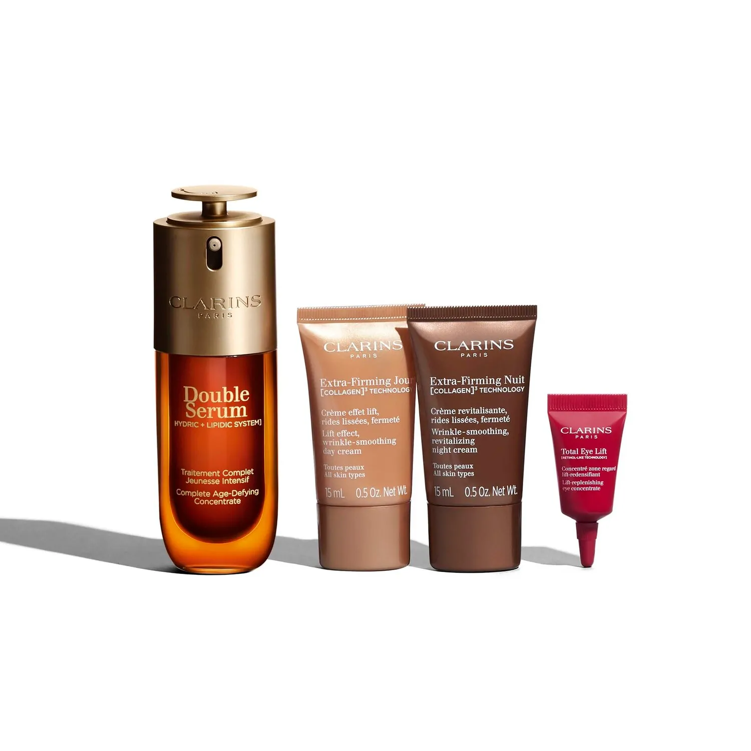 Double Serum Набор средств для упругости кожи и сыворотка 