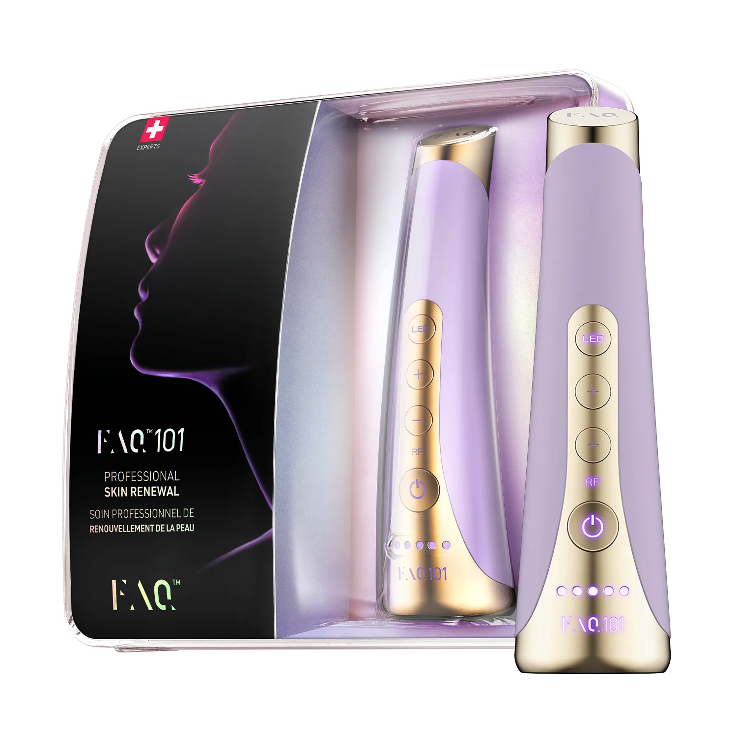 Rf и Led-Терапия Faq 101 Массажер для обновления и омоложения кожи 