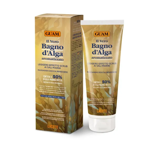 BAGNO Крем-скраб из водорослей для массажа в душе