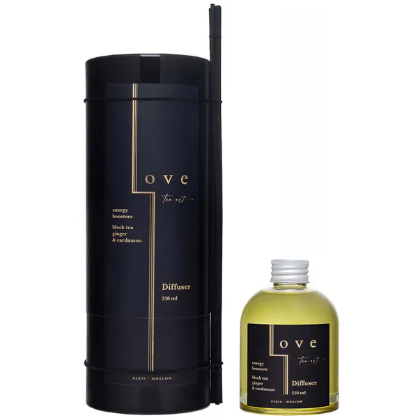 Diffuser Black tea & Ginger, Cardamon Диффузор черный чай, имбирь и кардамон