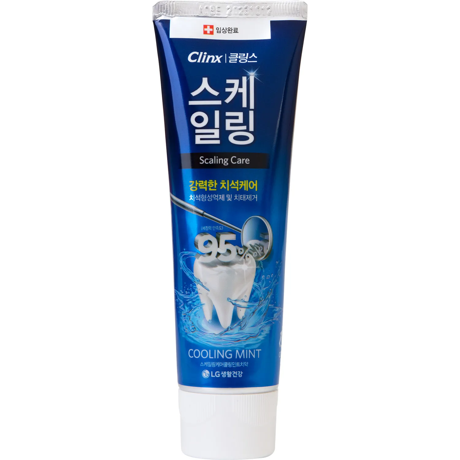 Clinx Cooling Mint Зубная паста против образования зубного камня