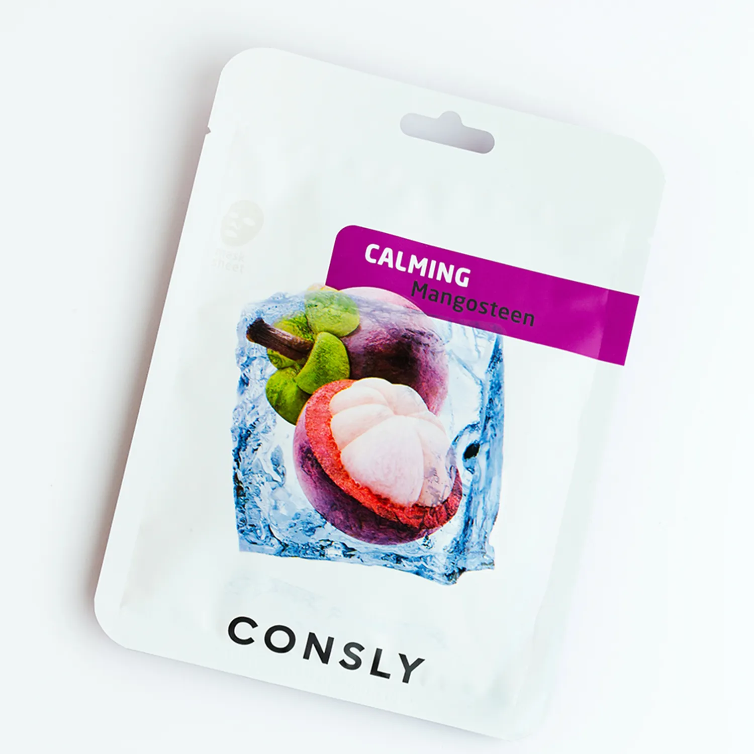 Успокаивающая тканевая маска с экстрактом мангостина